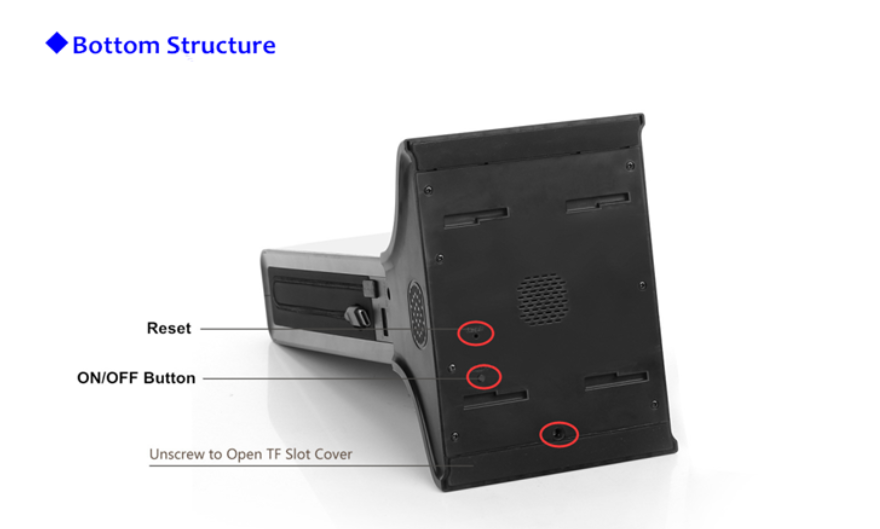 7-inch Dual Screen Table Advertiser