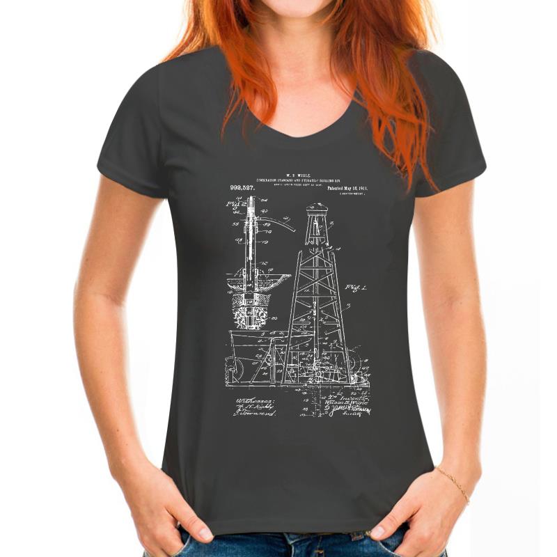 Oil Drilling Rig T-Shirt