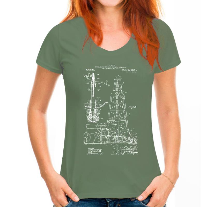 Oil Drilling Rig T-Shirt