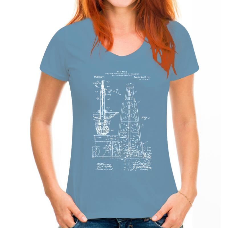 Oil Drilling Rig T-Shirt