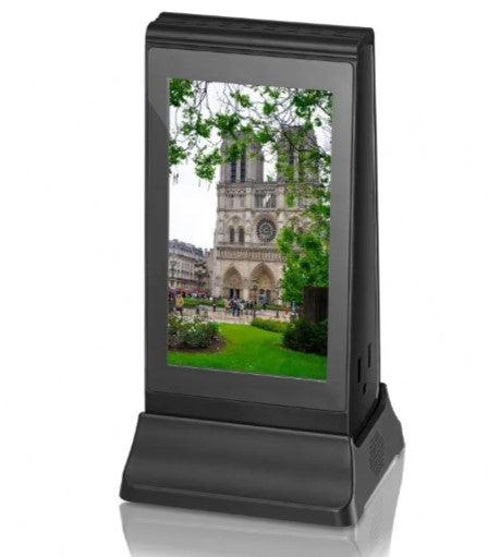 One Side  7”  Tabletop Advertising Player. - lightbulbbusinessconsulting