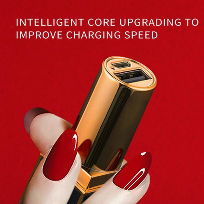 Lipstick Power Bank - lightbulbbusinessconsulting