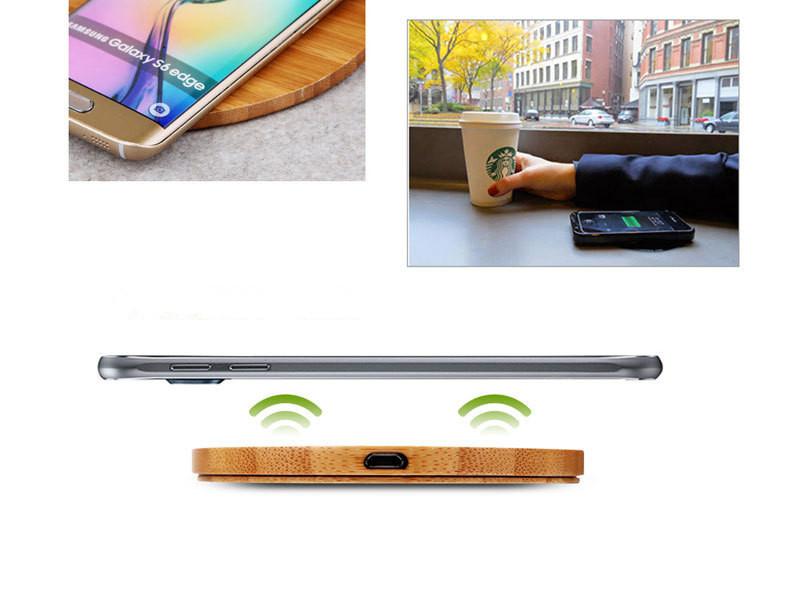 Bamboo Qi Wireless Mouse Pad - lightbulbbusinessconsulting