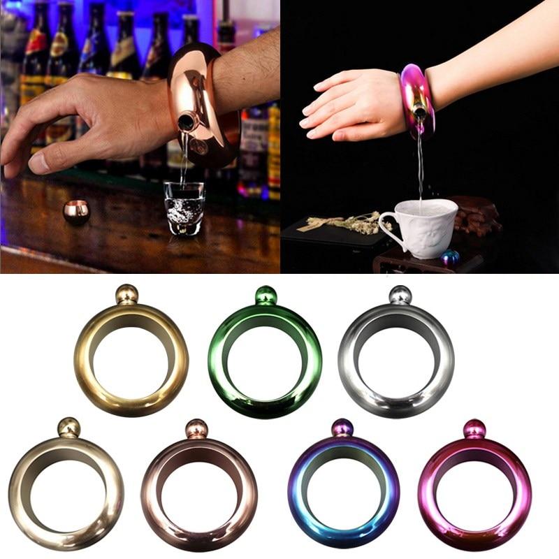 Hip Flask Funnel Bangle Jug - lightbulbbusinessconsulting