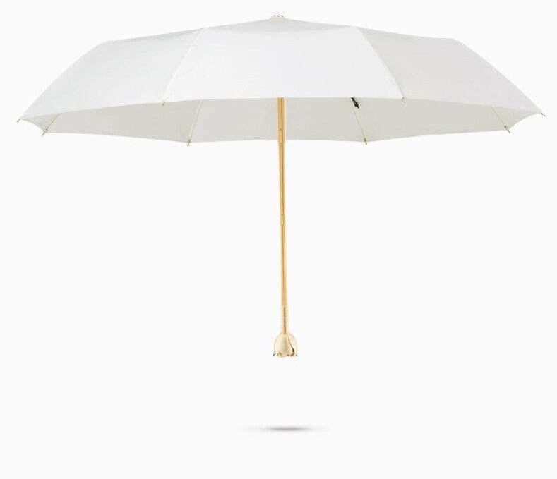 Rose Handle Umbrella - lightbulbbusinessconsulting