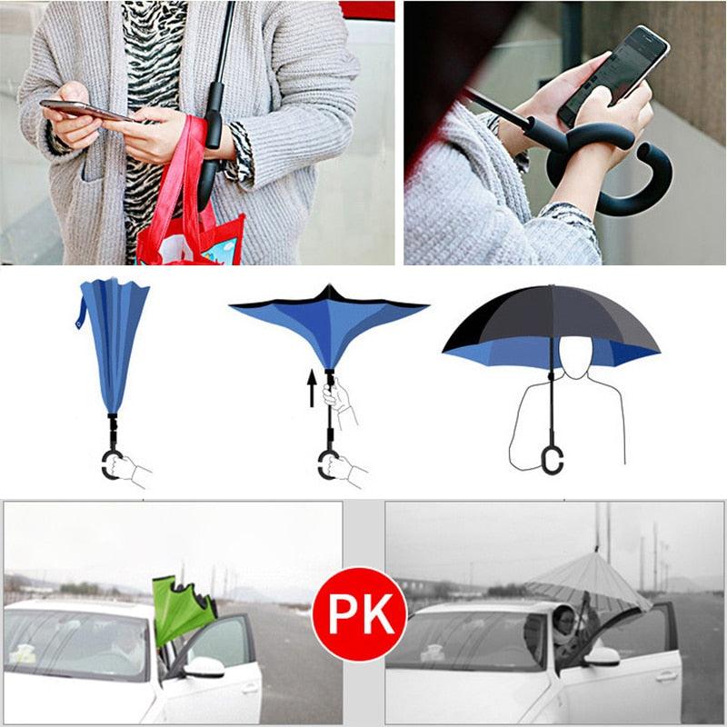 Inverted Two Side Umbrella - lightbulbbusinessconsulting