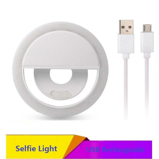 USB charge LED Selfie Ring Light - lightbulbbusinessconsulting