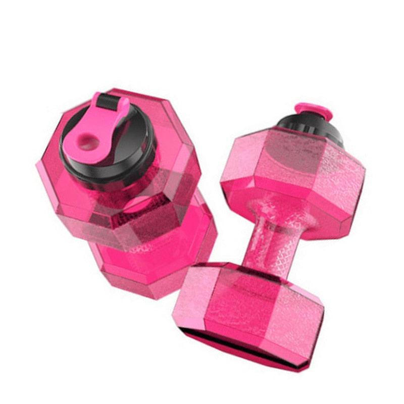 Dumbbell Shape Water Bottle - lightbulbbusinessconsulting