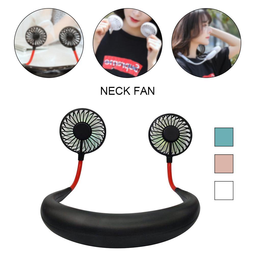 USB Portable Neck Fan - lightbulbbusinessconsulting