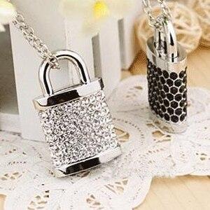 Jewelry Lock Shape USB Flash Drive Pendant - lightbulbbusinessconsulting