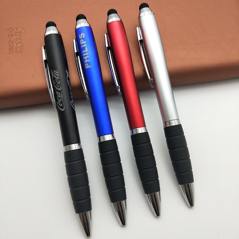 LED Light Logo Ballpoint Pen Stylus (500pcs MOQ) - lightbulbbusinessconsulting