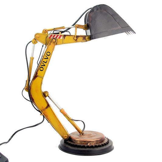 Excavator shaped lamp - lightbulbbusinessconsulting