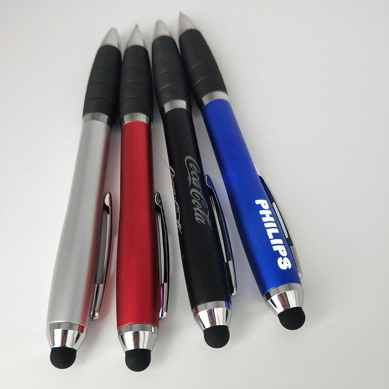 LED Light Logo Ballpoint Pen Stylus (500pcs MOQ) - lightbulbbusinessconsulting