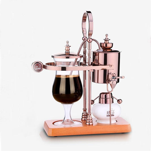 Executive Belgian Syphon Coffee Maker - lightbulbbusinessconsulting