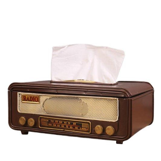 Retro Radio Tissue Box - lightbulbbusinessconsulting